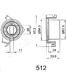 JAPANPARTS BE-512