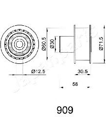 JAPANPARTS BE-909