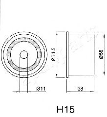 JAPANPARTS BE-H15