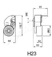 JAPANPARTS BE-H23