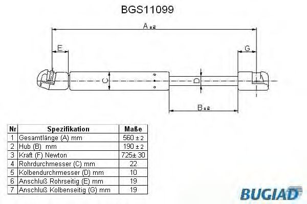 BUGIAD BGS11099