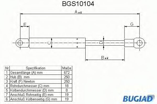 BUGIAD BGS10104