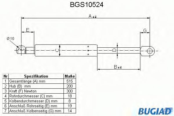 BUGIAD BGS10524