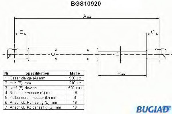 BUGIAD BGS10920