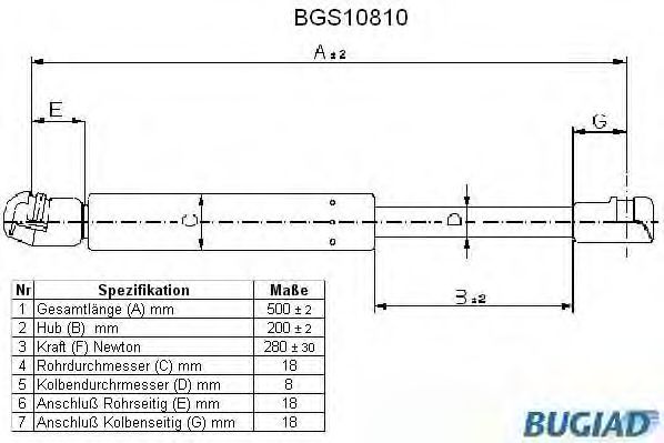 BUGIAD BGS10810