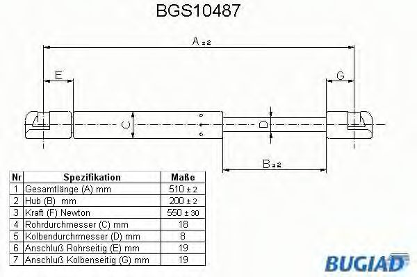 BUGIAD BGS10487