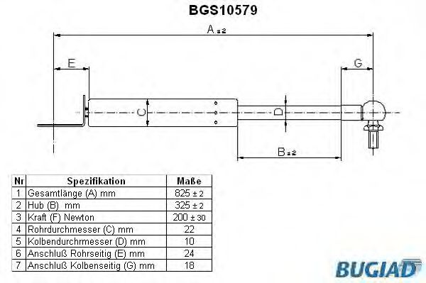 BUGIAD BGS10579