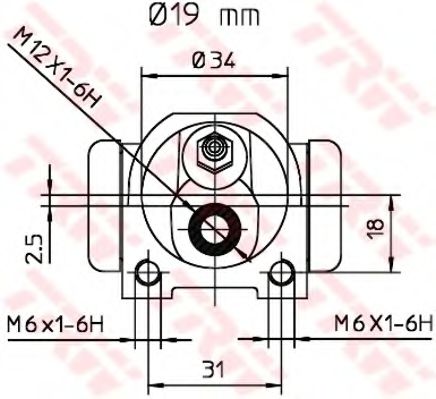 TRW BWD126