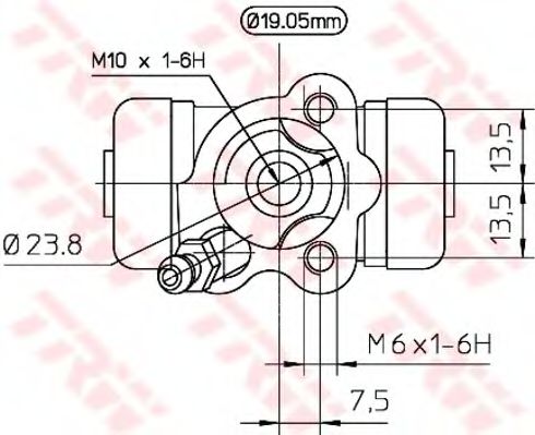 TRW BWD266