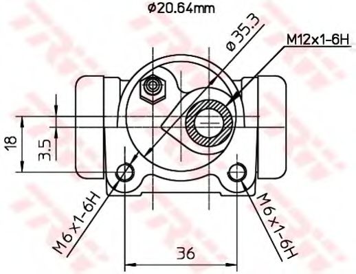 TRW BWF158