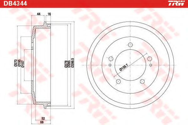 TRW DB4344