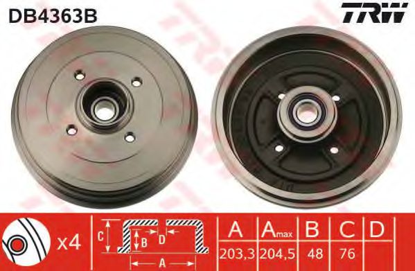 TRW DB4363B