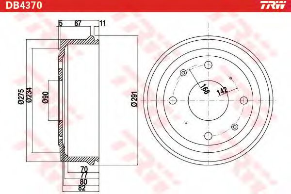 TRW DB4370