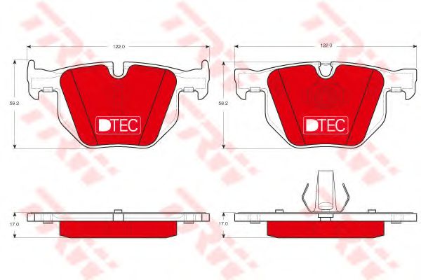 TRW GDB1730DTE