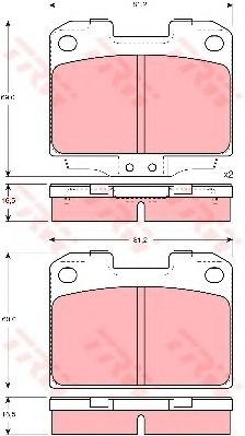 TRW GDB3104