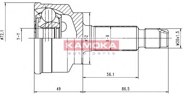 KAMOKA 6709