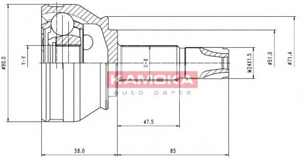 KAMOKA 7036