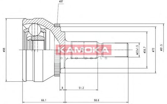 KAMOKA 7128