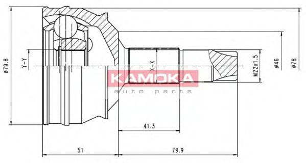 KAMOKA 7334