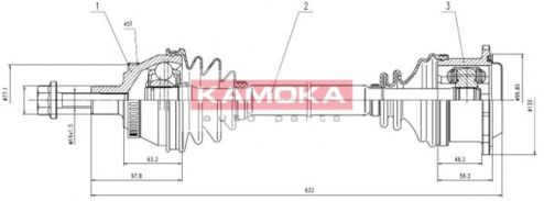 KAMOKA VW1138921A