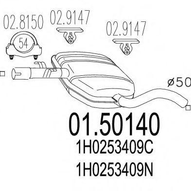 MTS 01.50140