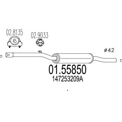 MTS 01.55850