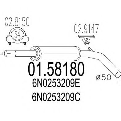 MTS 01.58180