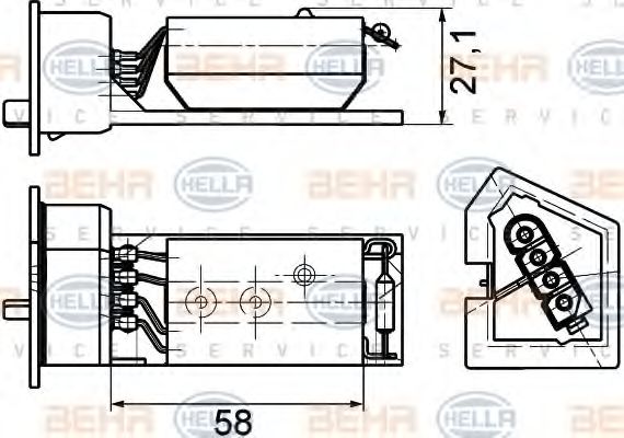 HELLA 9XX 351 029-131