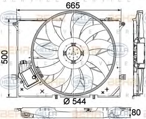 HELLA 8EW 351 040-091