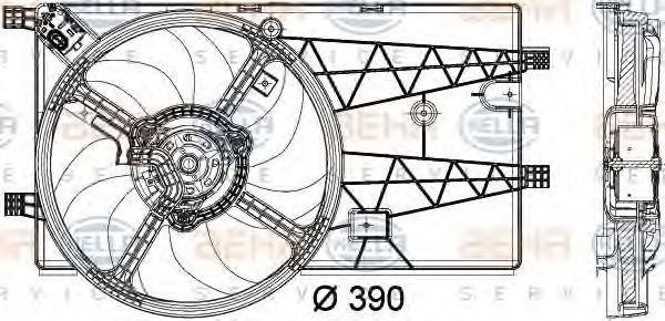 HELLA 8EW 351 040-321