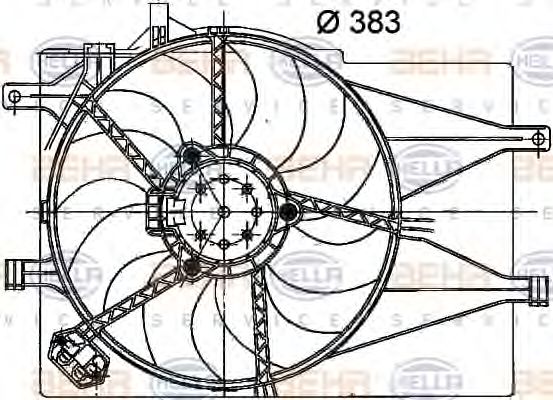 HELLA 8EW 351 040-741