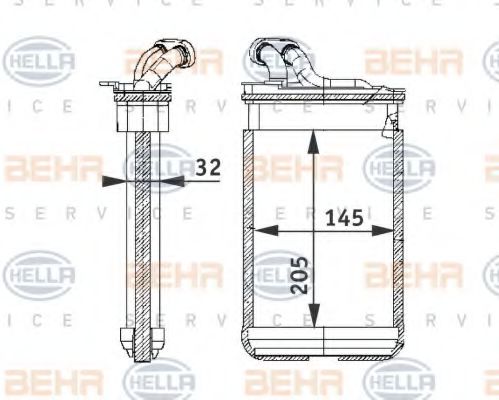 HELLA 8FH 351 311-301