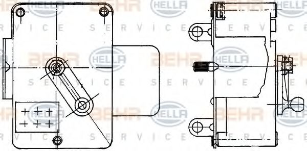 HELLA 6NW 351 344-051