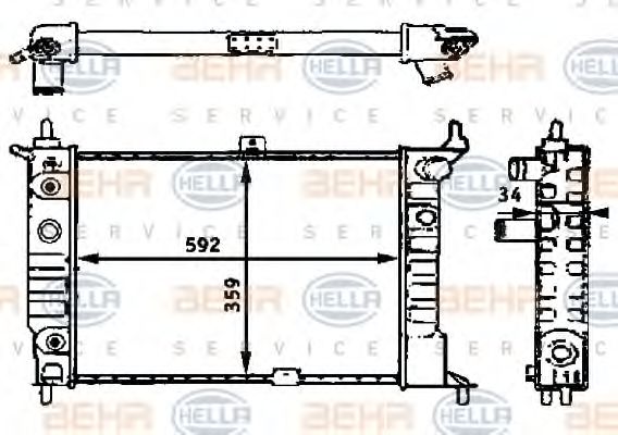 HELLA 8MK 376 715-311