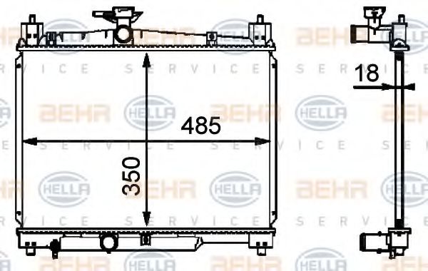 HELLA 8MK 376 718-421