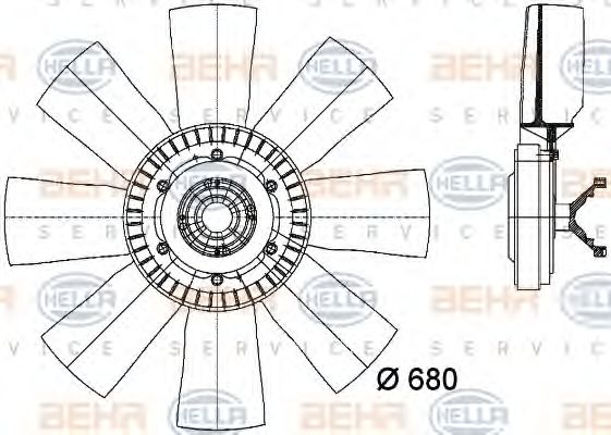 HELLA 8MV 376 727-101