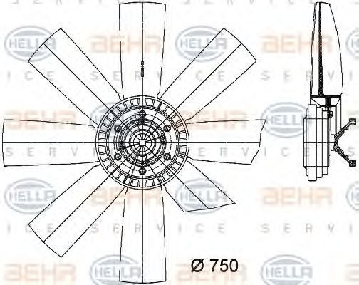 HELLA 8MV 376 731-301