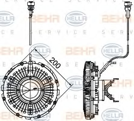 HELLA 8MV 376 757-121