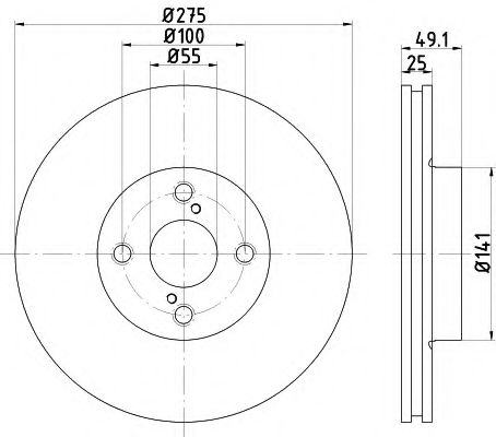 HELLA 8DD 355 110-441