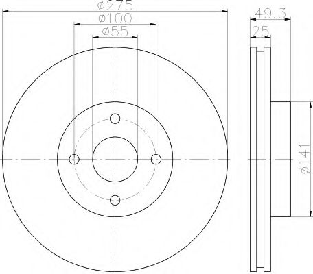 HELLA 8DD 355 115-741