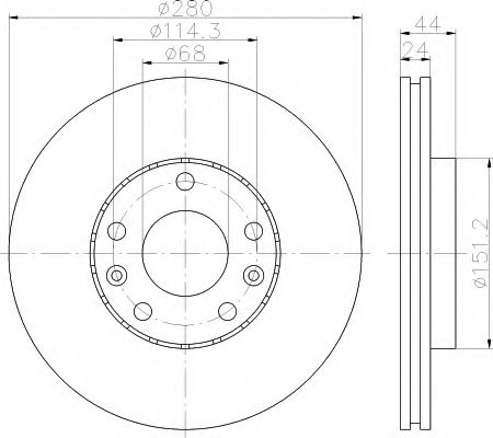 HELLA 8DD 355 116-151