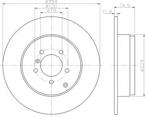 HELLA 8DD 355 115-171