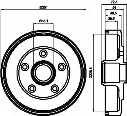 HELLA 8DT 355 301-301