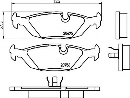 HELLA 8DB 355 006-041