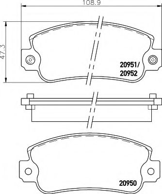 HELLA 8DB 355 007-121