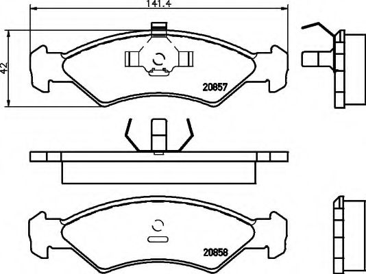 HELLA 8DB 355 007-311