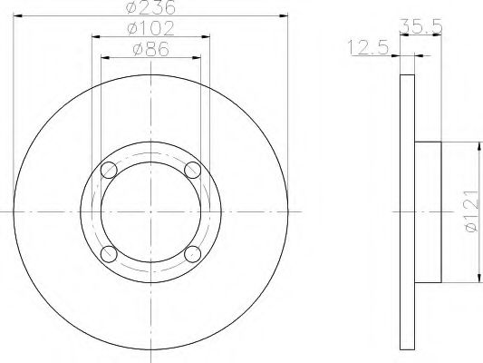 HELLA 8DD 355 107-011