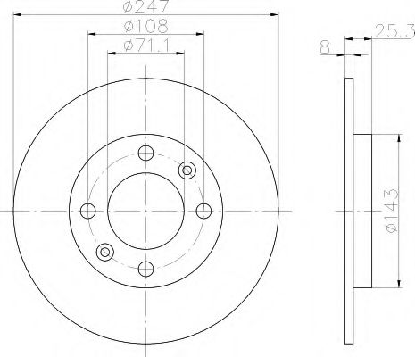 HELLA 8DD 355 102-501