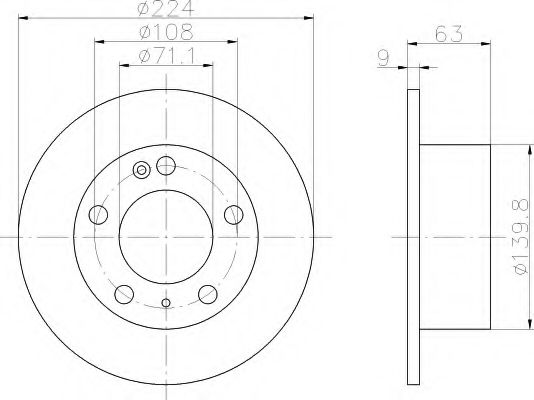 HELLA 8DD 355 102-461