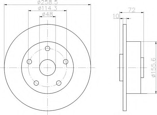 HELLA 8DD 355 105-061